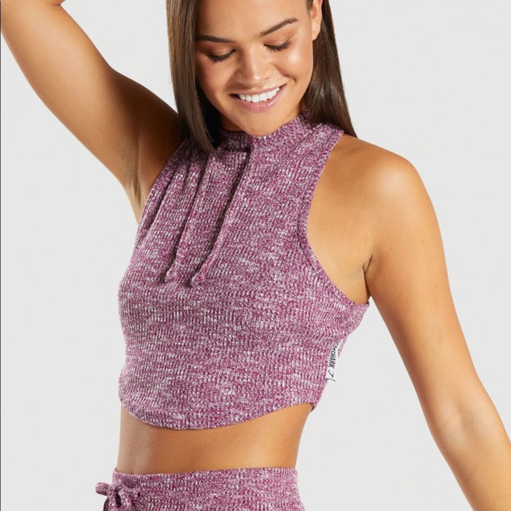 GYMSHARK SLOUNGE CROP TOP